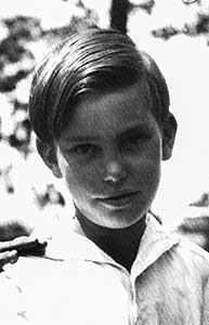 Eugene as a young boy.